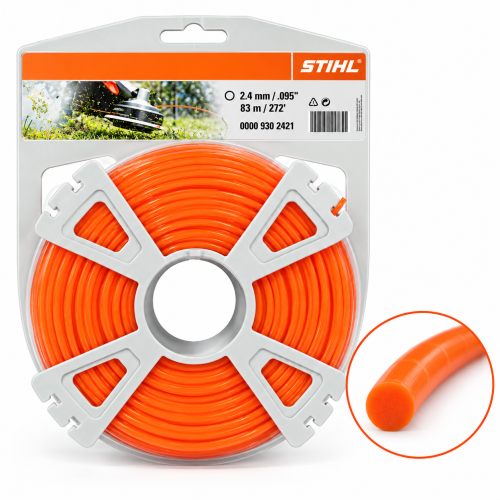 Żyłka okrągła cicha STIHL 2,4mm 83m